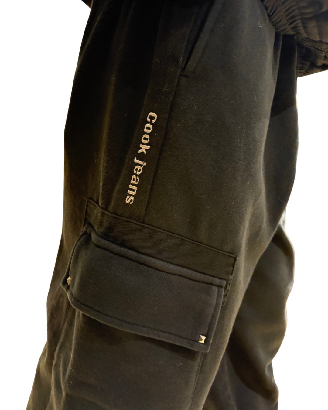 製品染カーゴコンビパンツ UNISEX