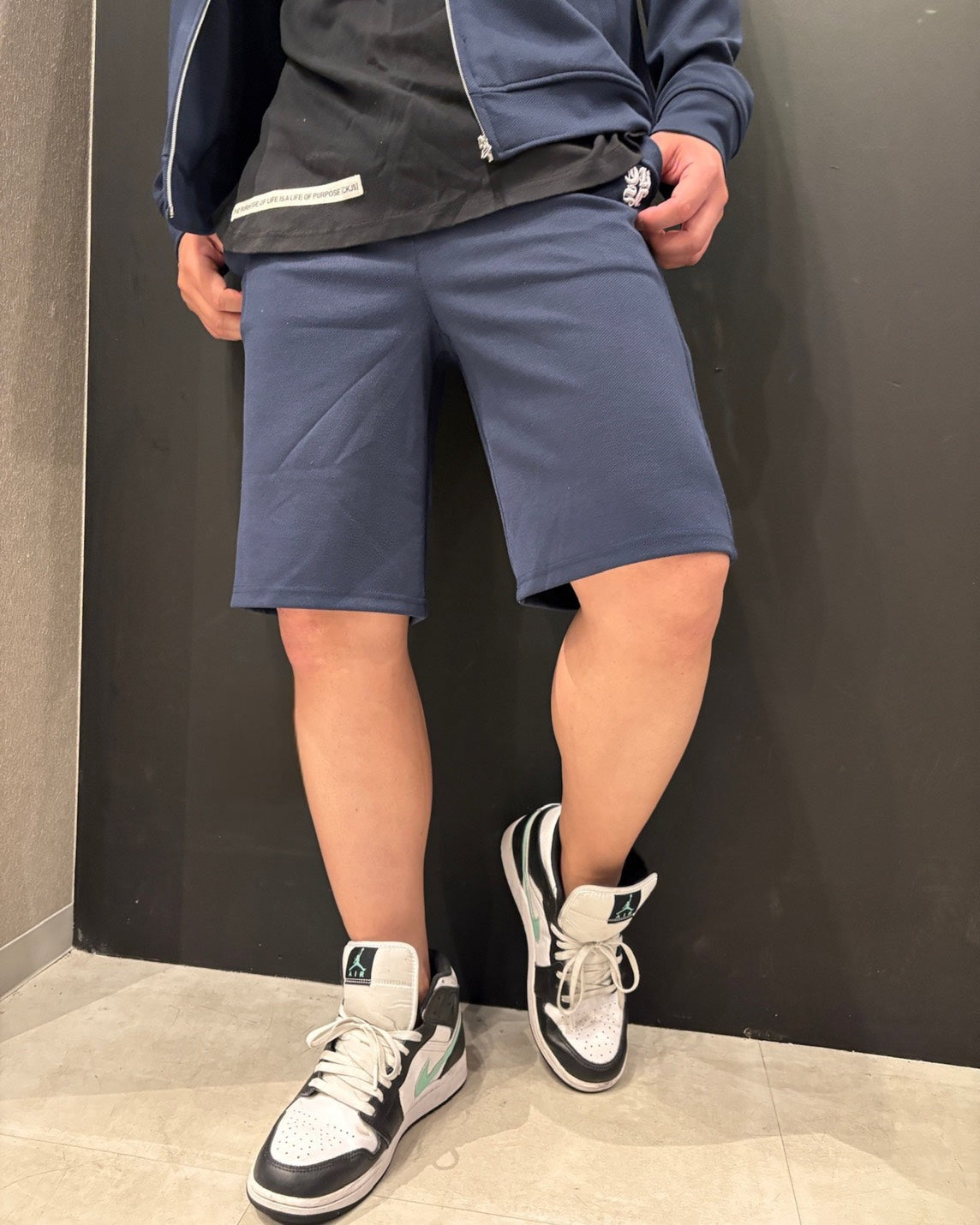 MEN 178cm ネイビー/サイズ2着用