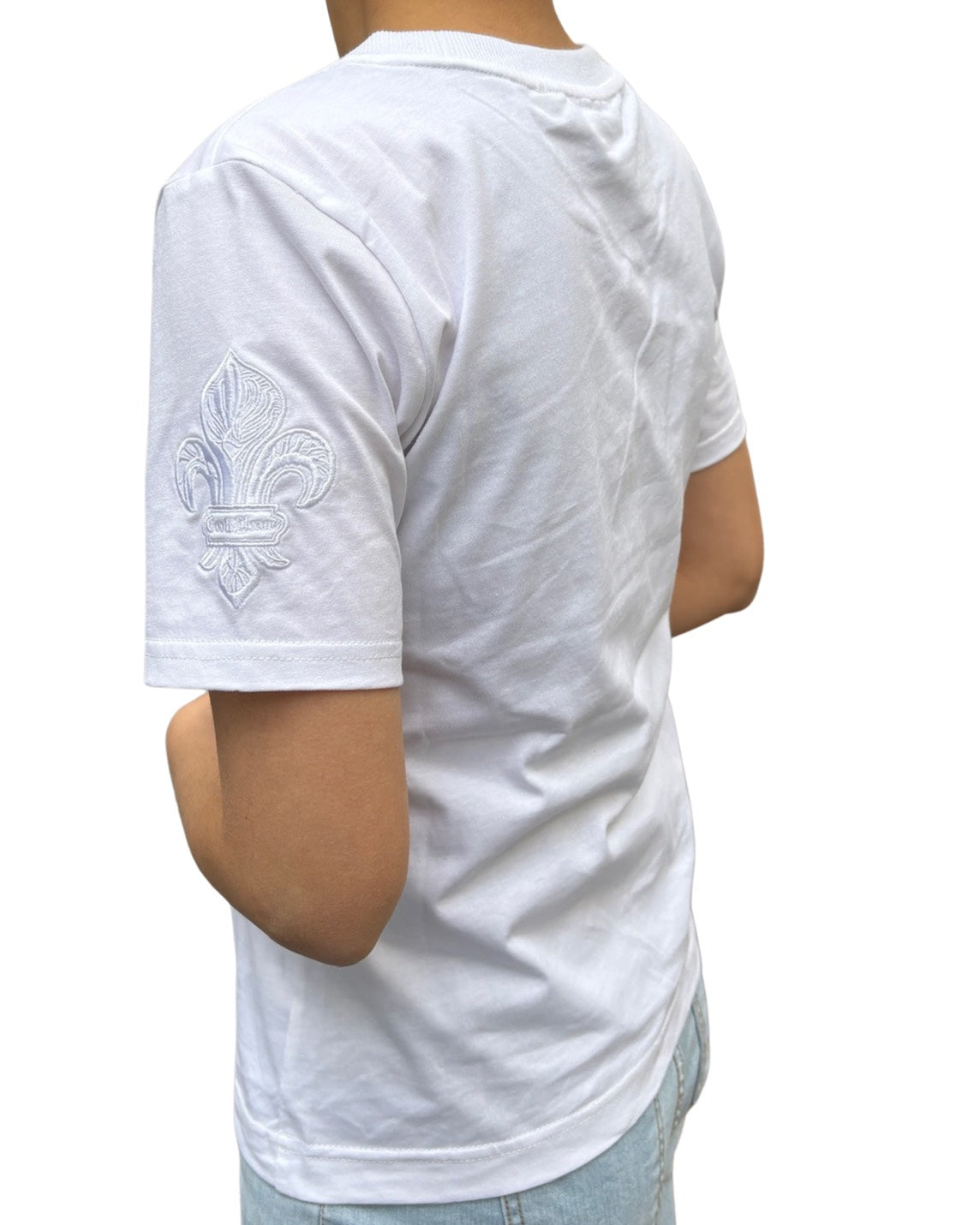 袖ダガー刺繍T UNISEX