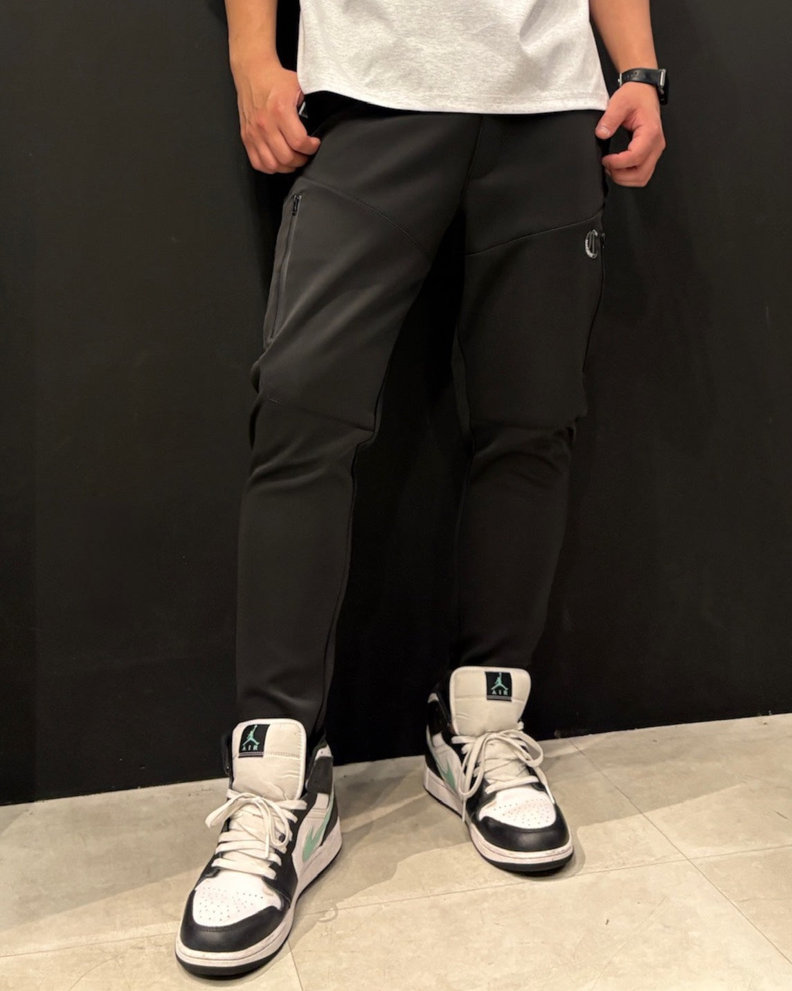 MEN 178cm ブラック/サイズ3着用