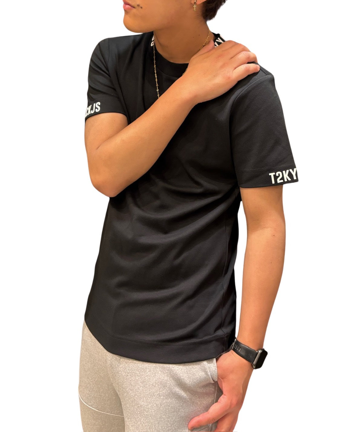 クルーネックCKJS.T MEN
