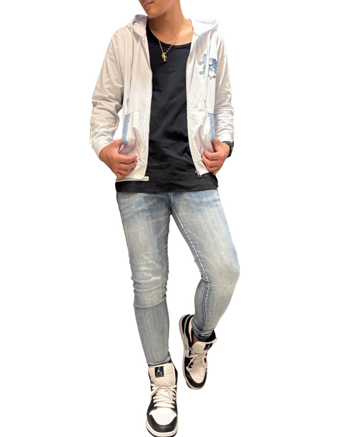 ダガーZIPパーカー UNISEX