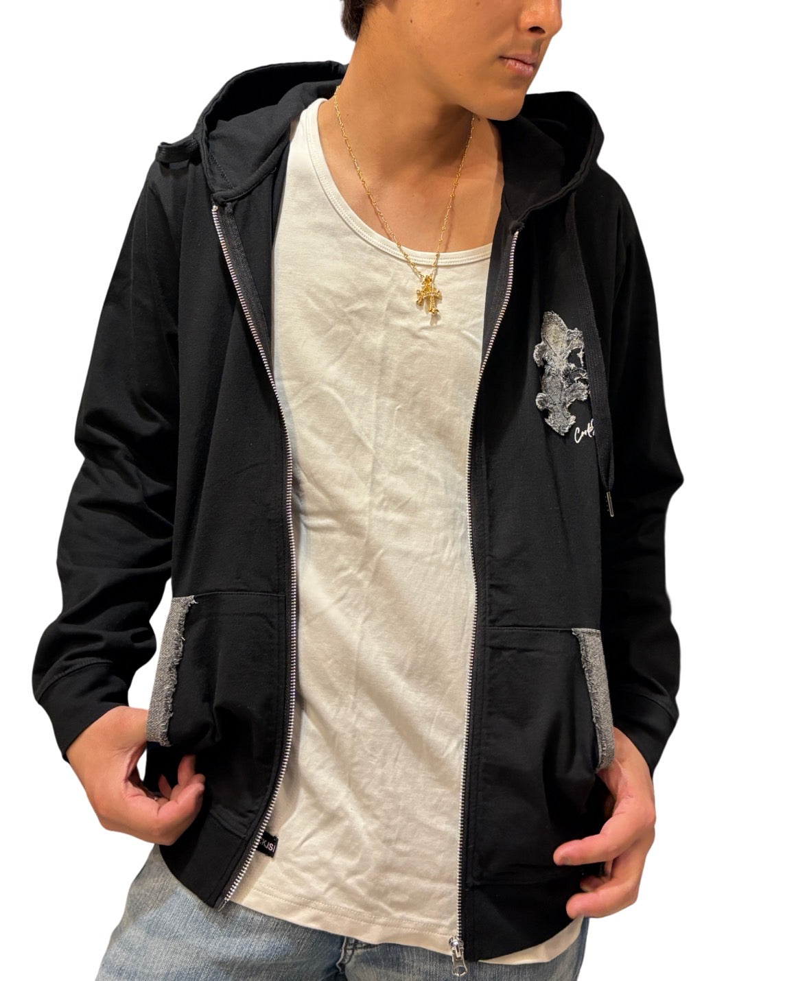 ダガーZIPパーカー UNISEX