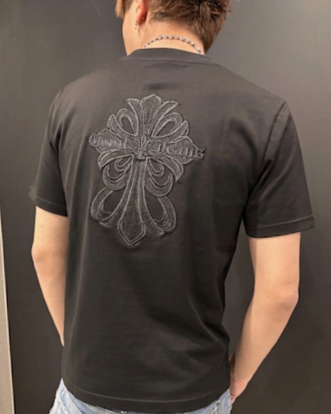 デニムクロス刺繡T UNISEX