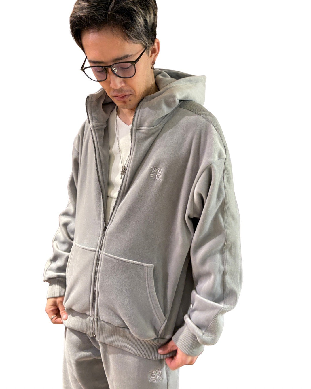 MEN 170cm グレー サイズ3着用