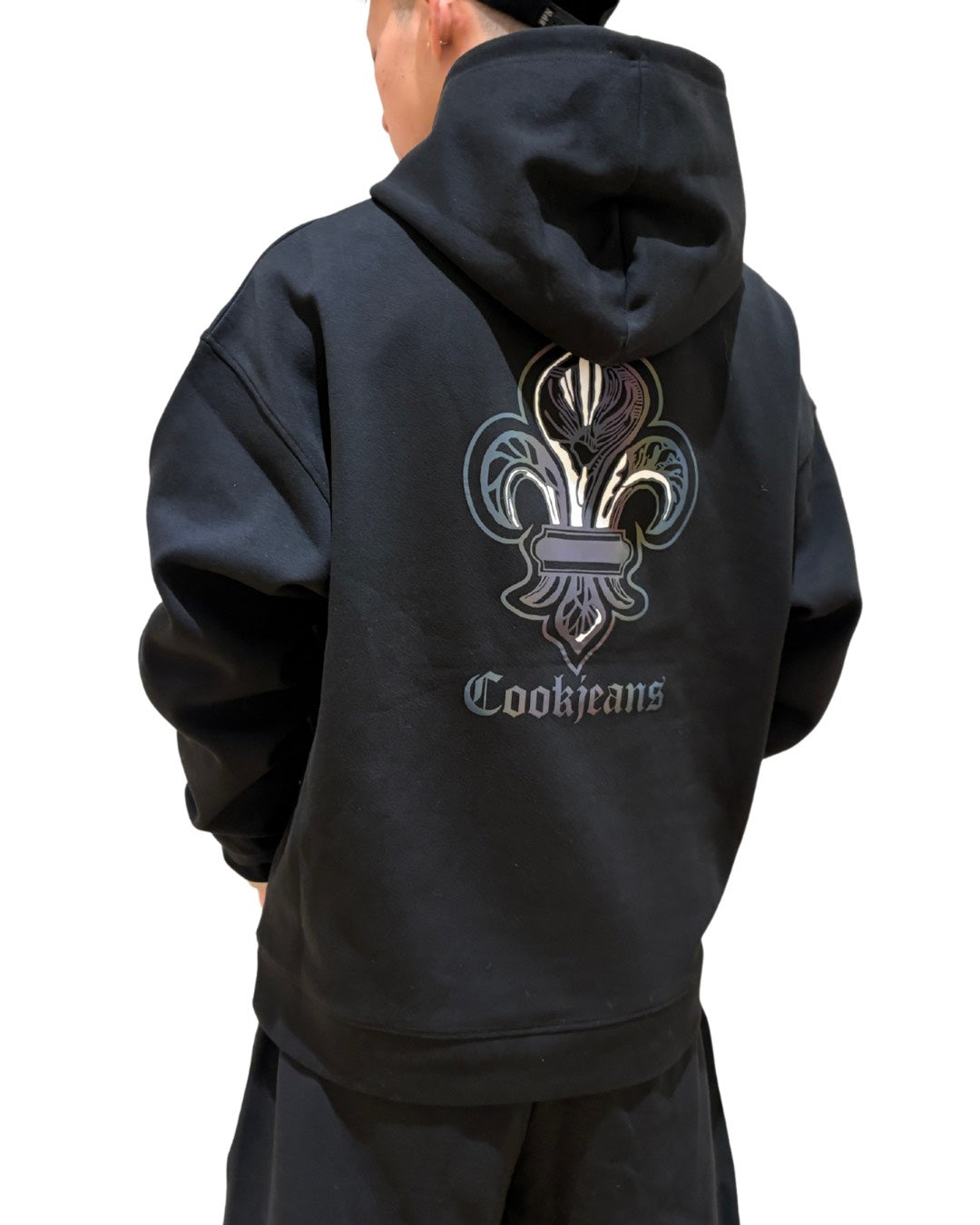 MEN 175cm ブラック メンズサイズF着用