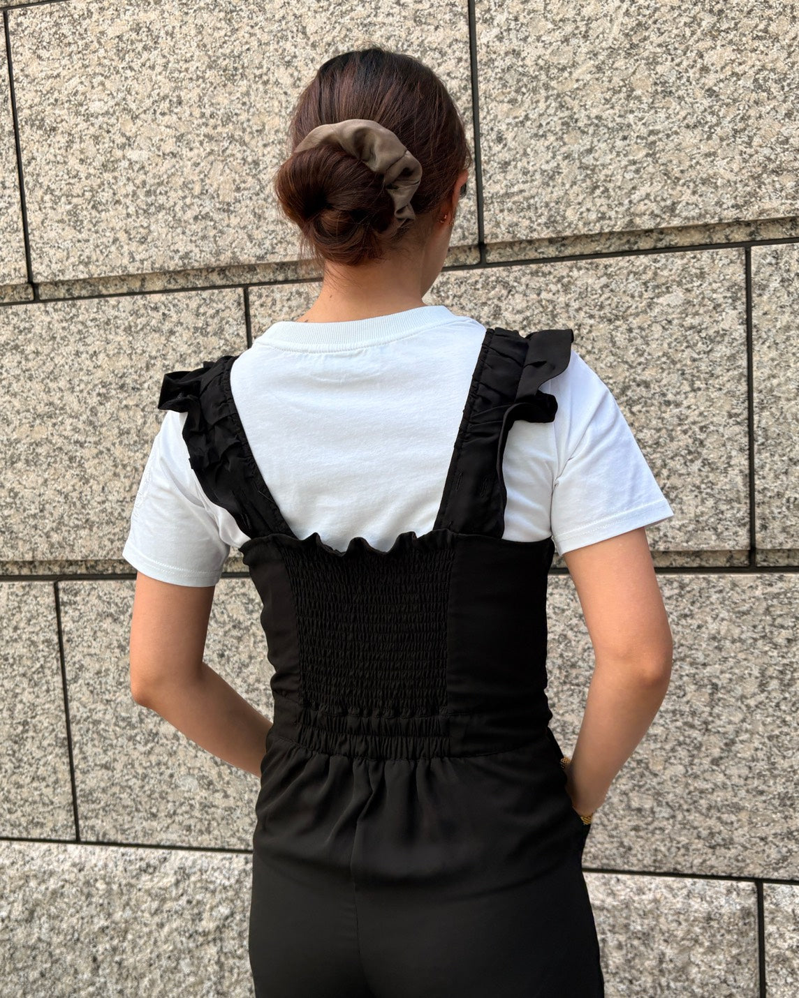 袖フリルオールインワン WOMEN
