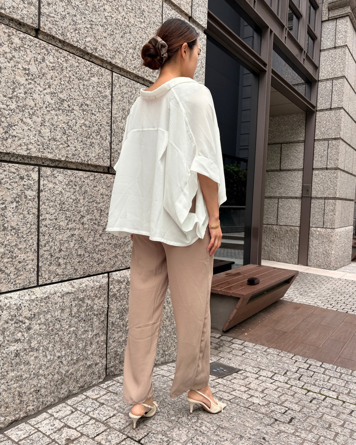 袖フリルオールインワン WOMEN