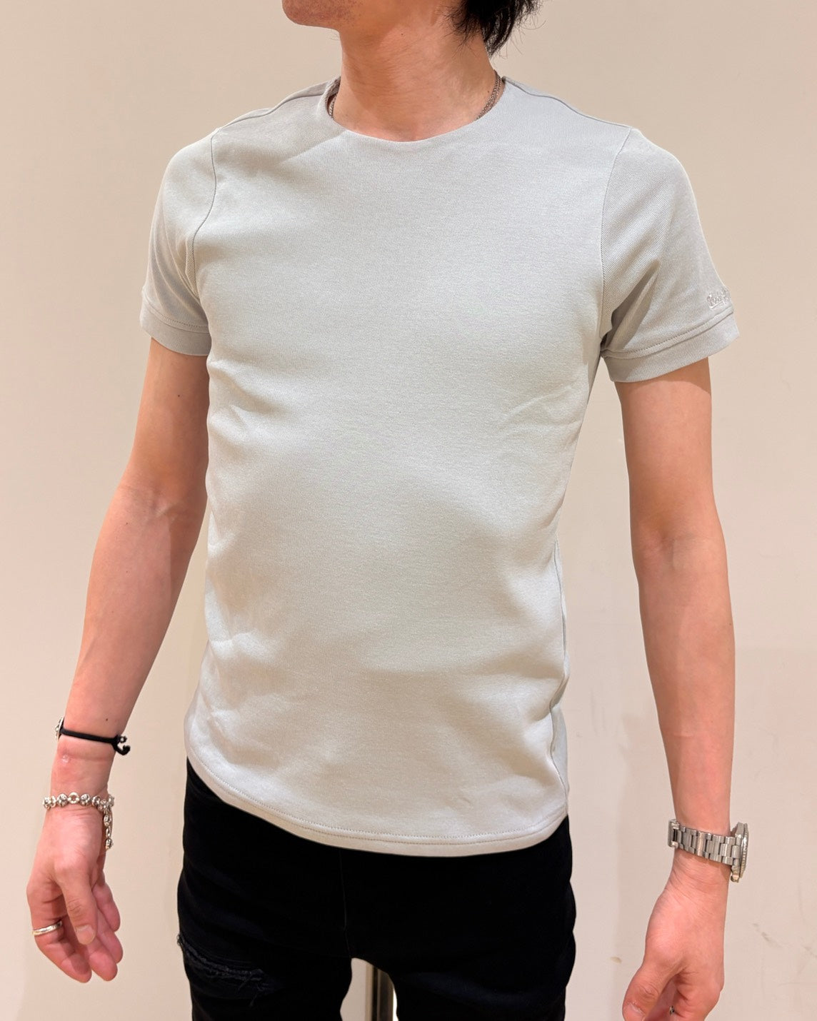 MEN 170cm Lグレー/サイズ1着用