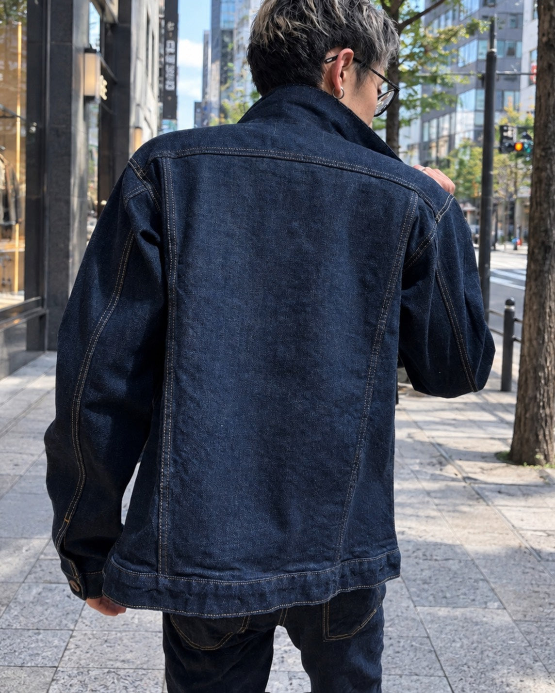 ワンウォッシュデニムジャケット UNISEX