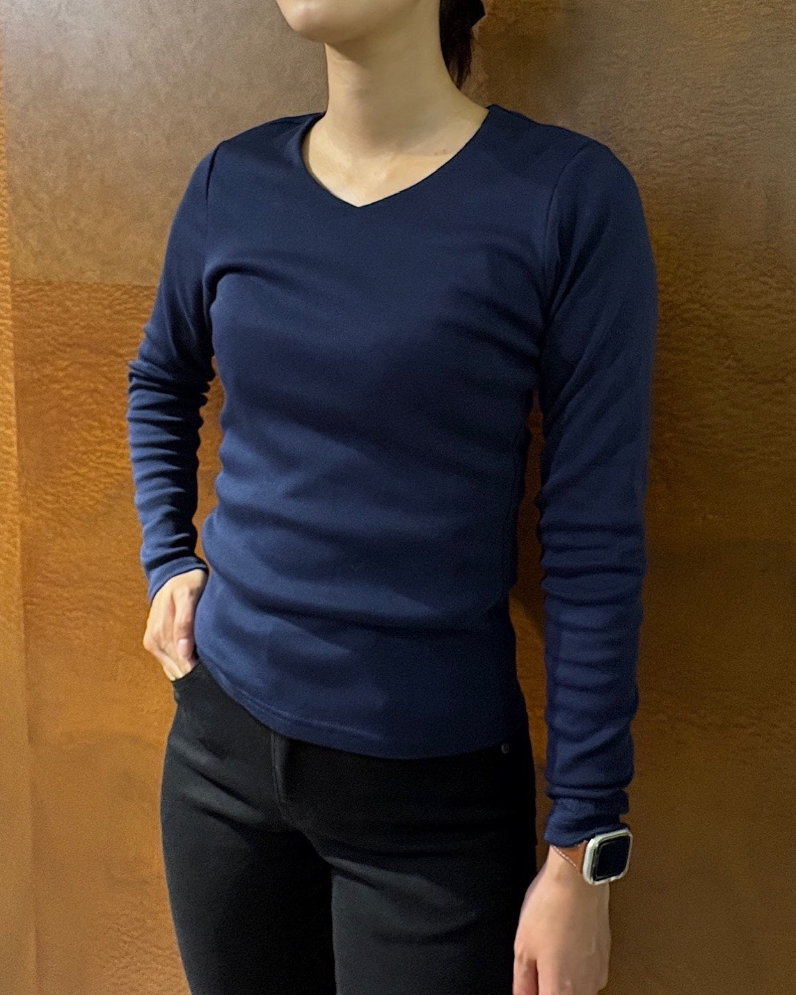WOMEN 165cm ネイビー/サイズ1着用