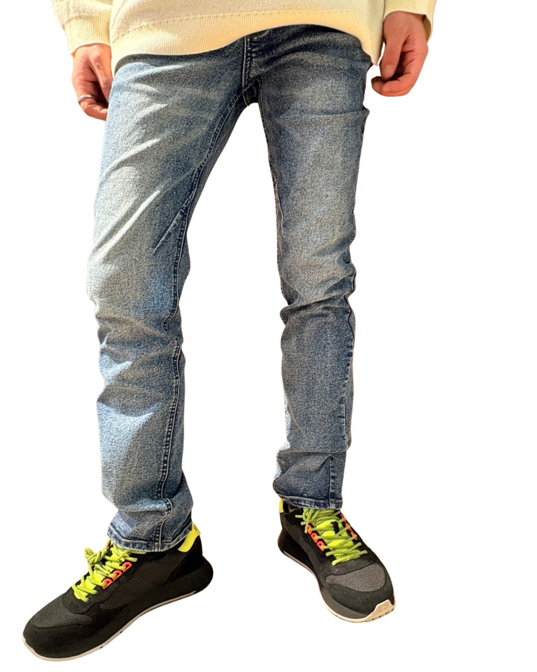 RISEストレートデニムパンツ UNISEX