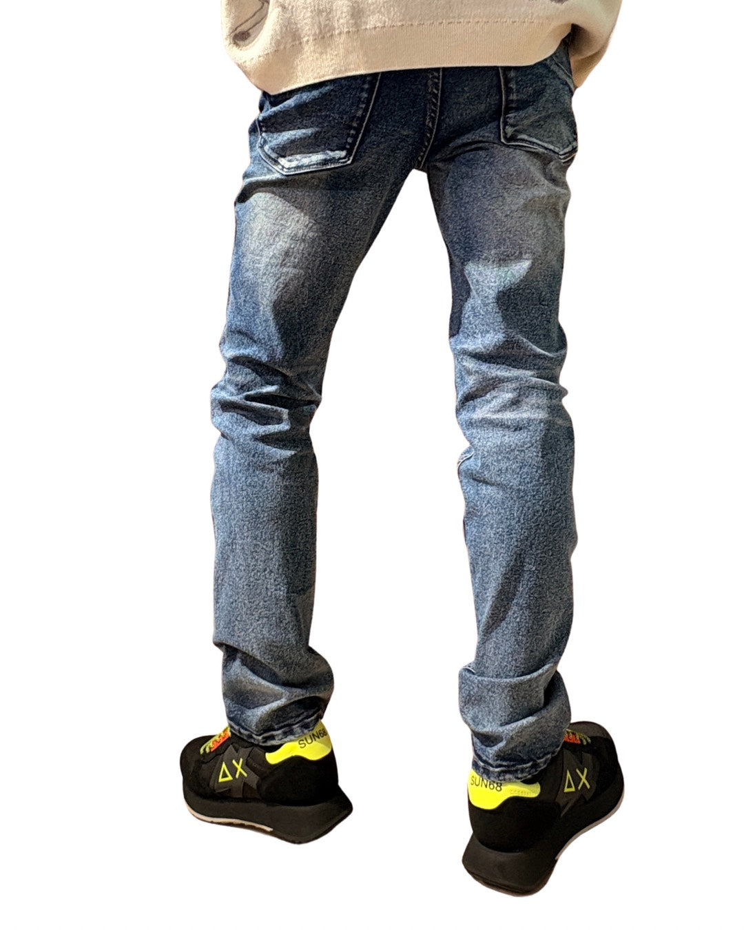 RISEストレートデニムパンツ UNISEX