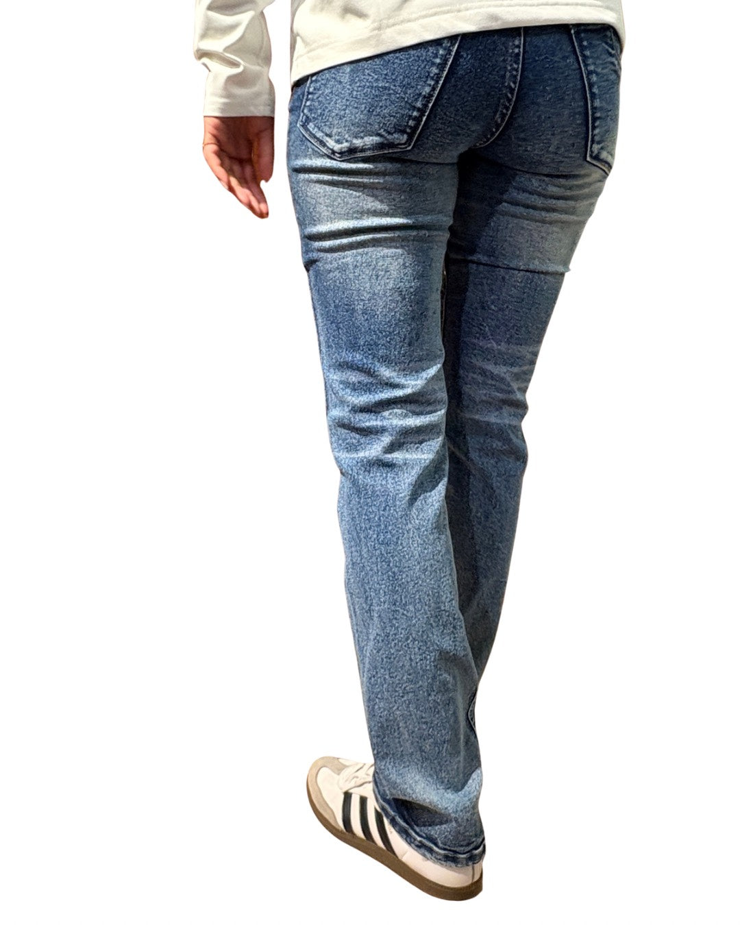 RISEストレートデニムパンツ UNISEX