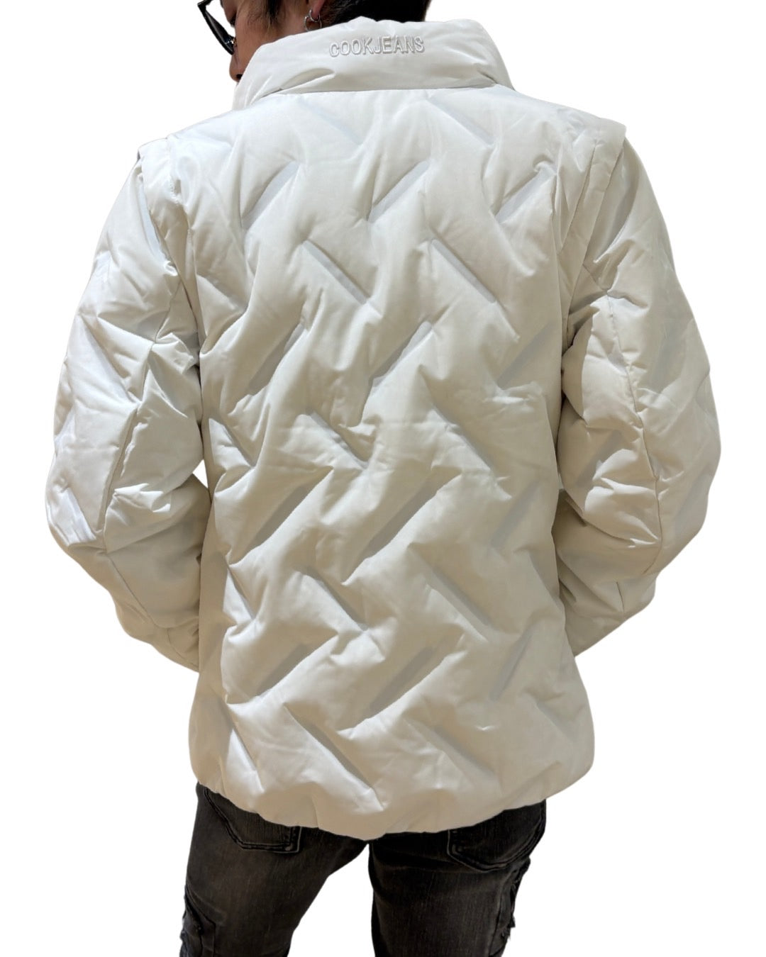 袖脱着ダウンジャケット UNISEX