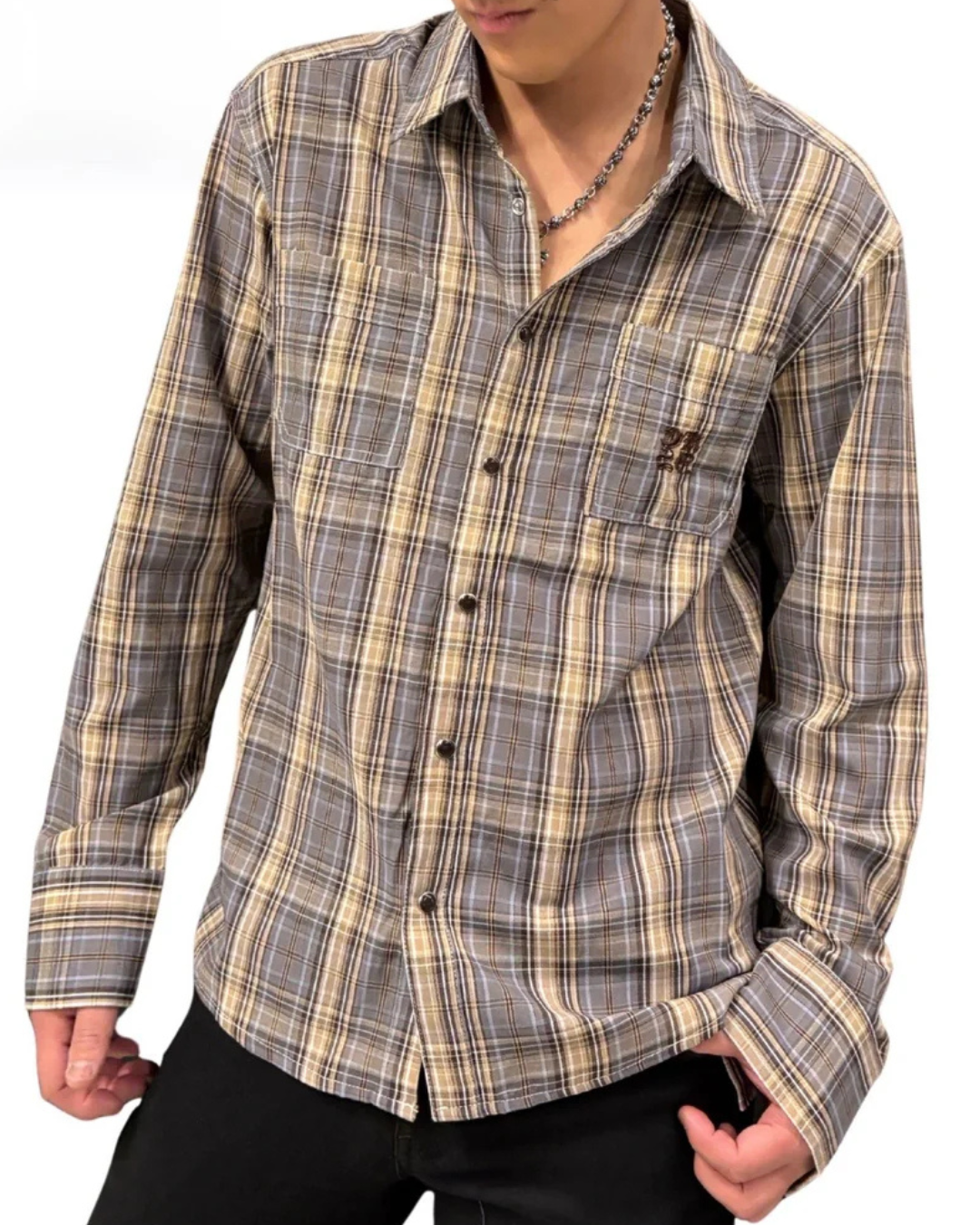 MEN 178cm ブラウン サイズ3着用