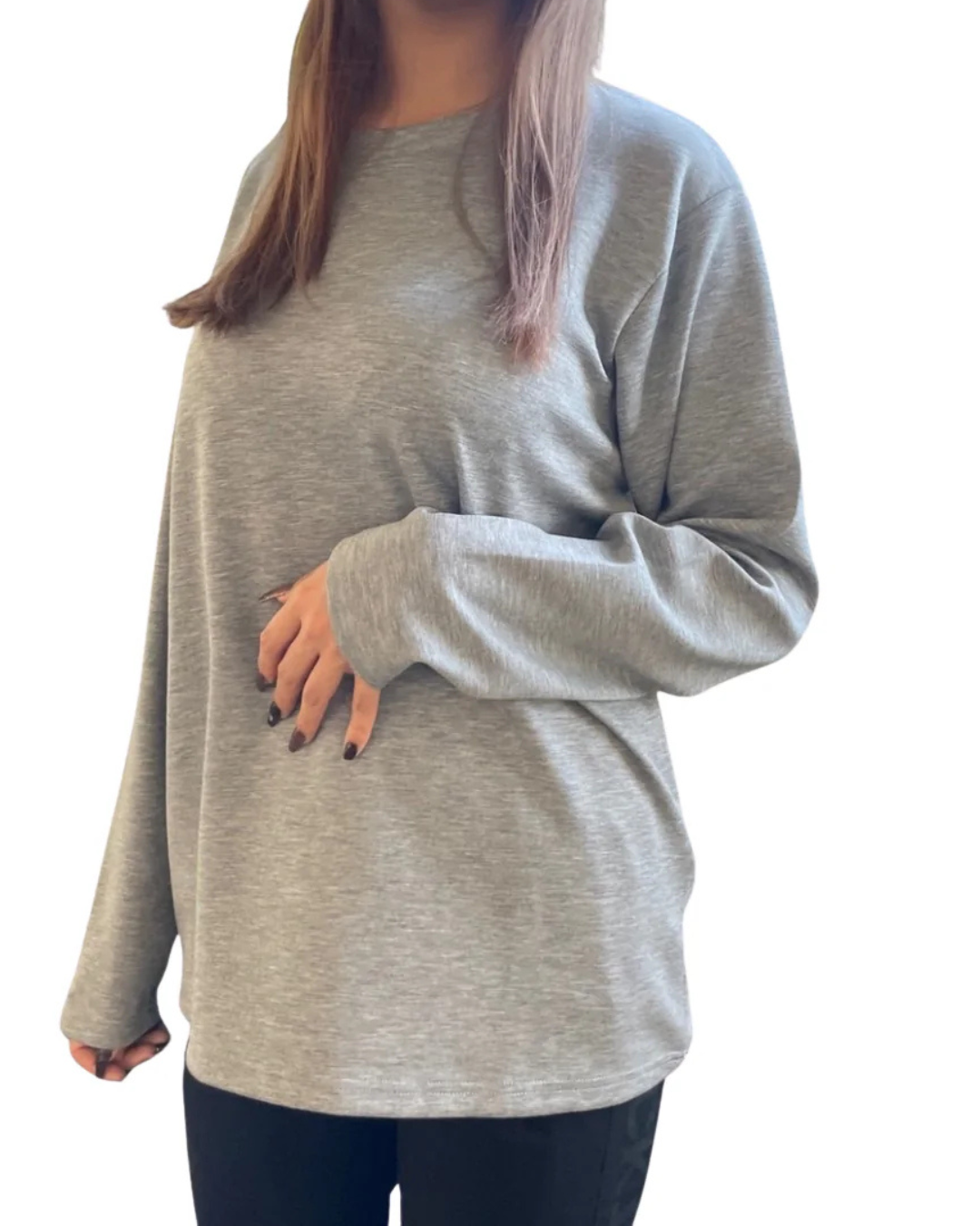 WOMEN 165cm チャコール/サイズ1着用
