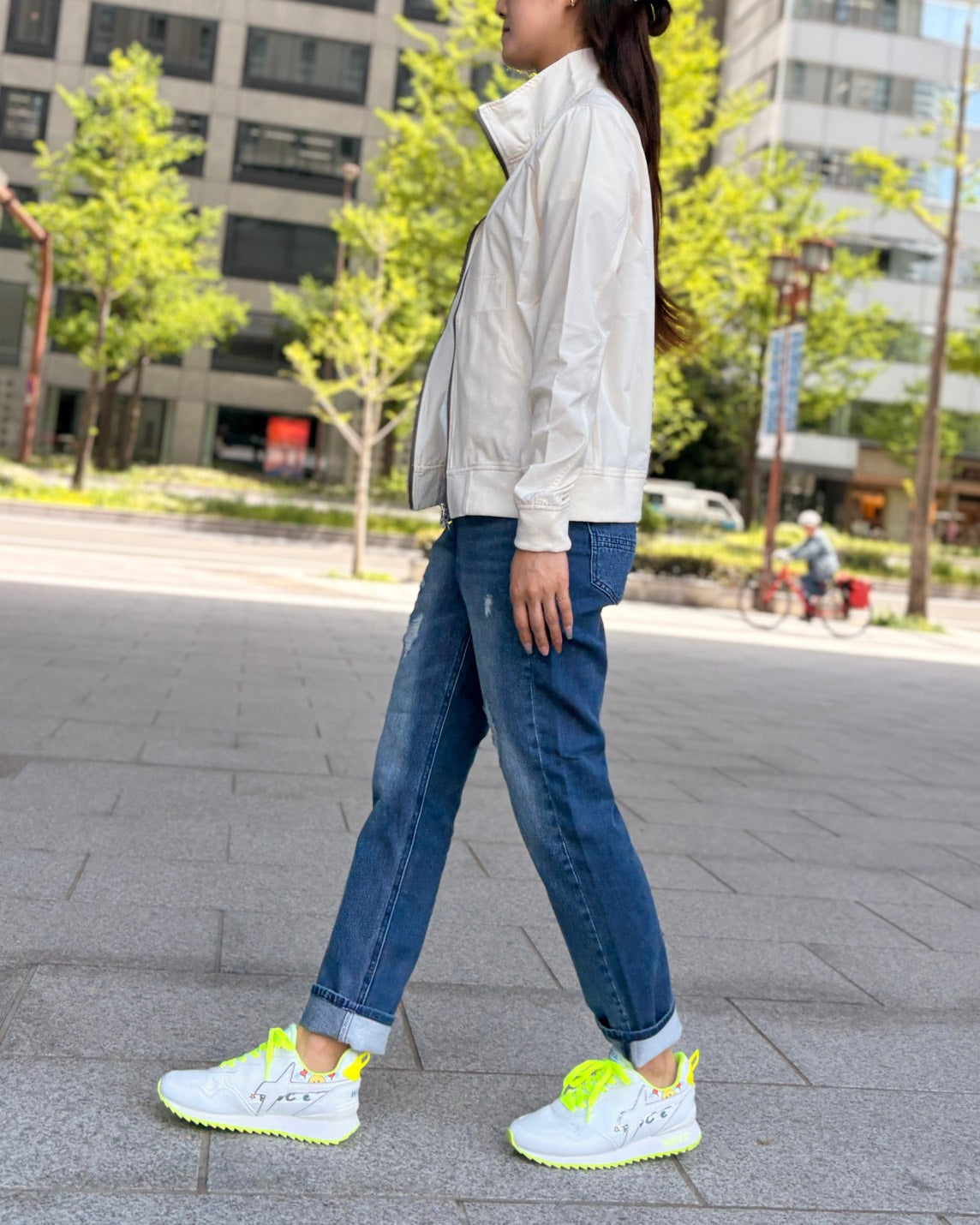 スタンドカラージップジャケット UNISEX