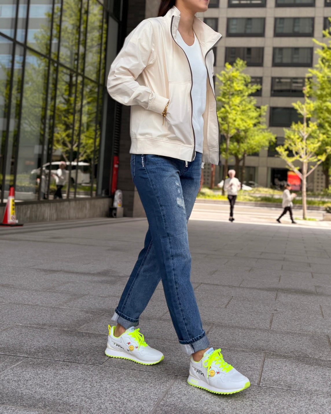 スタンドカラージップジャケット UNISEX