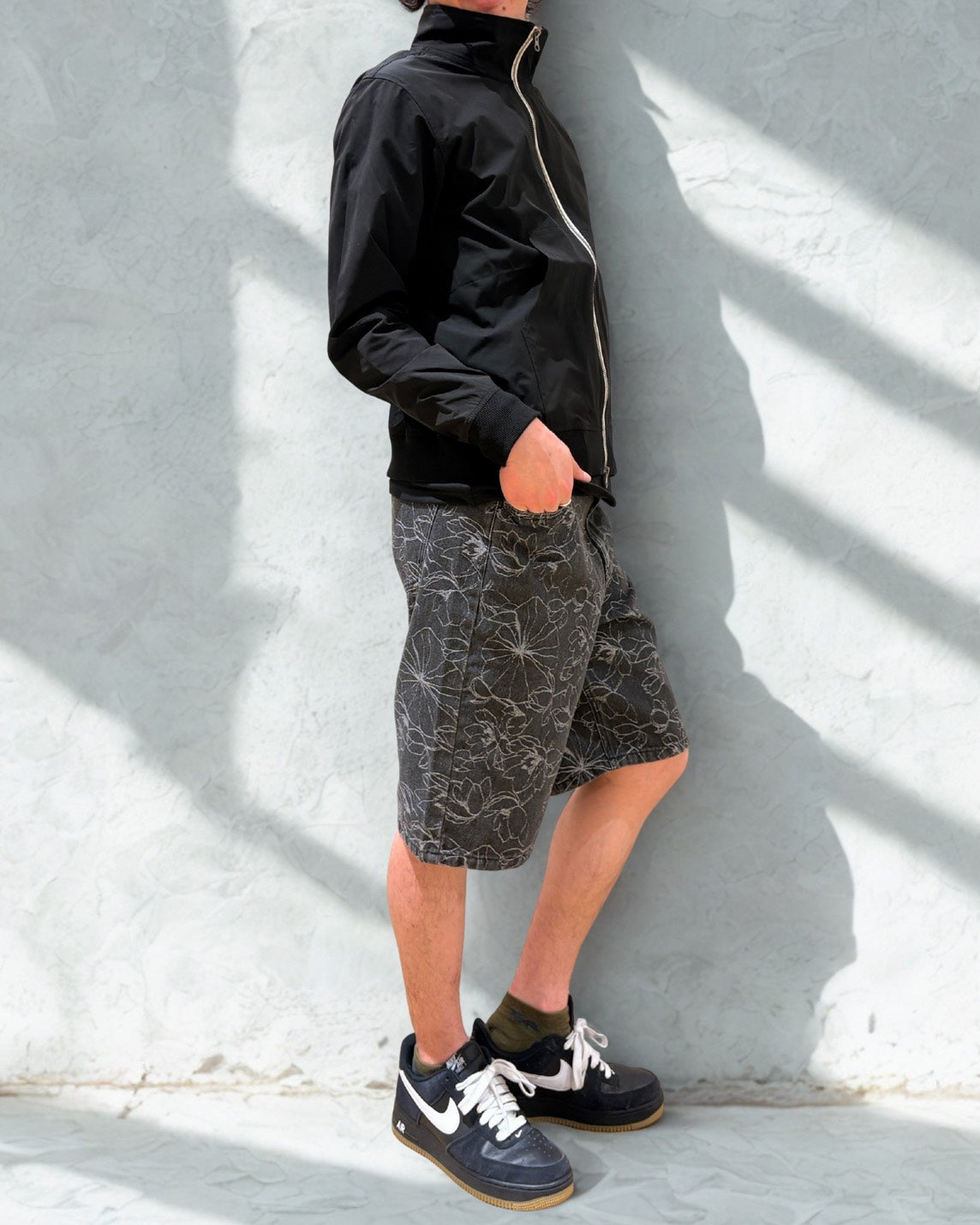 スタンドカラージップジャケット UNISEX