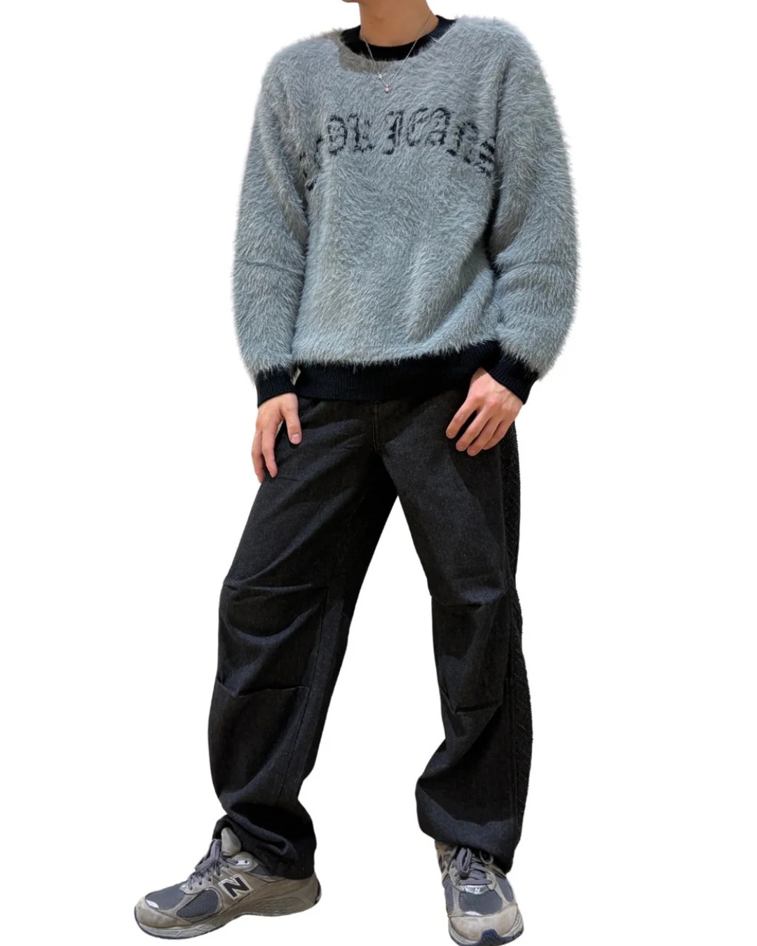 シャギーCJロゴニット MEN