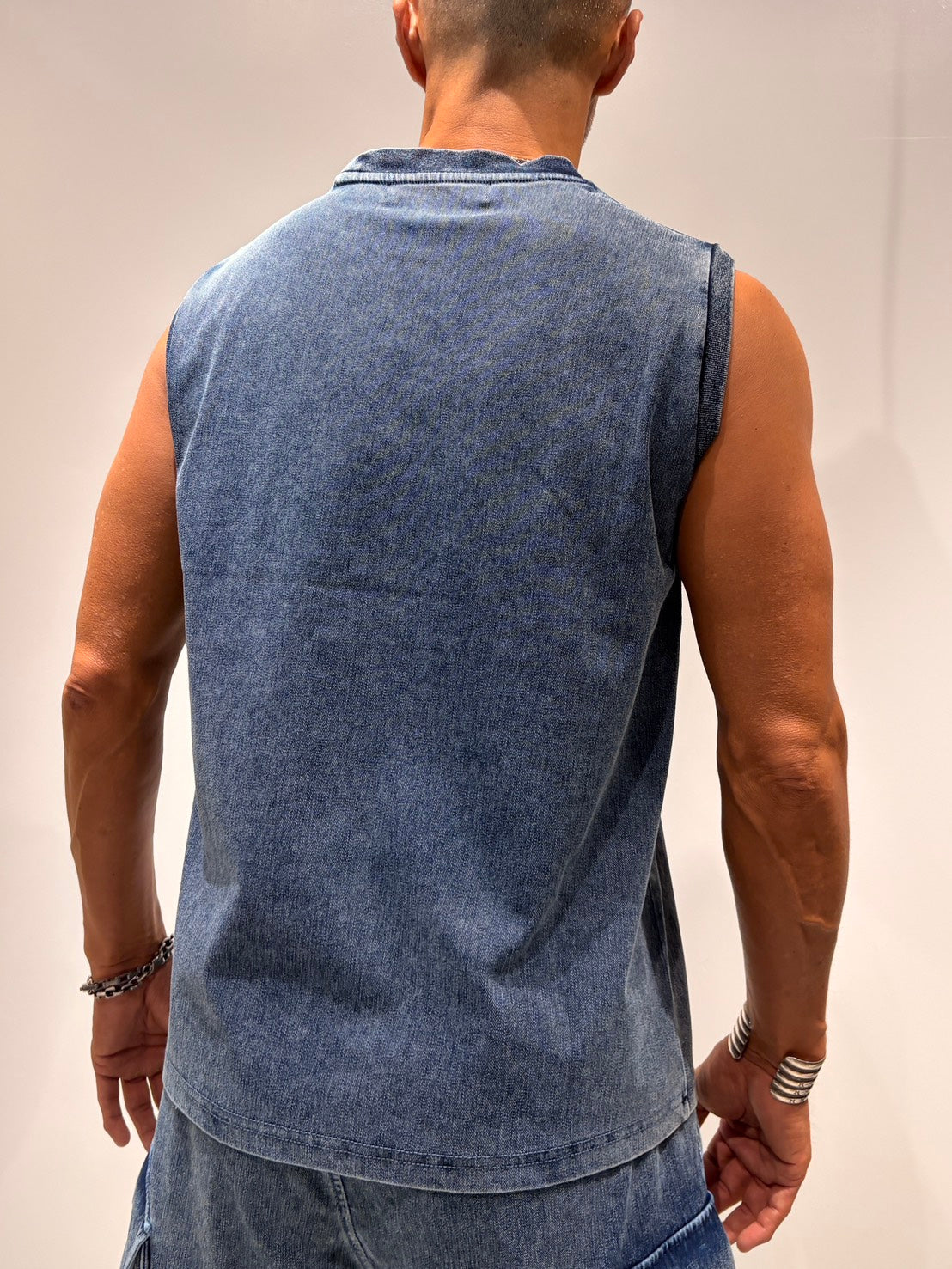 デニムノースリーブ MEN