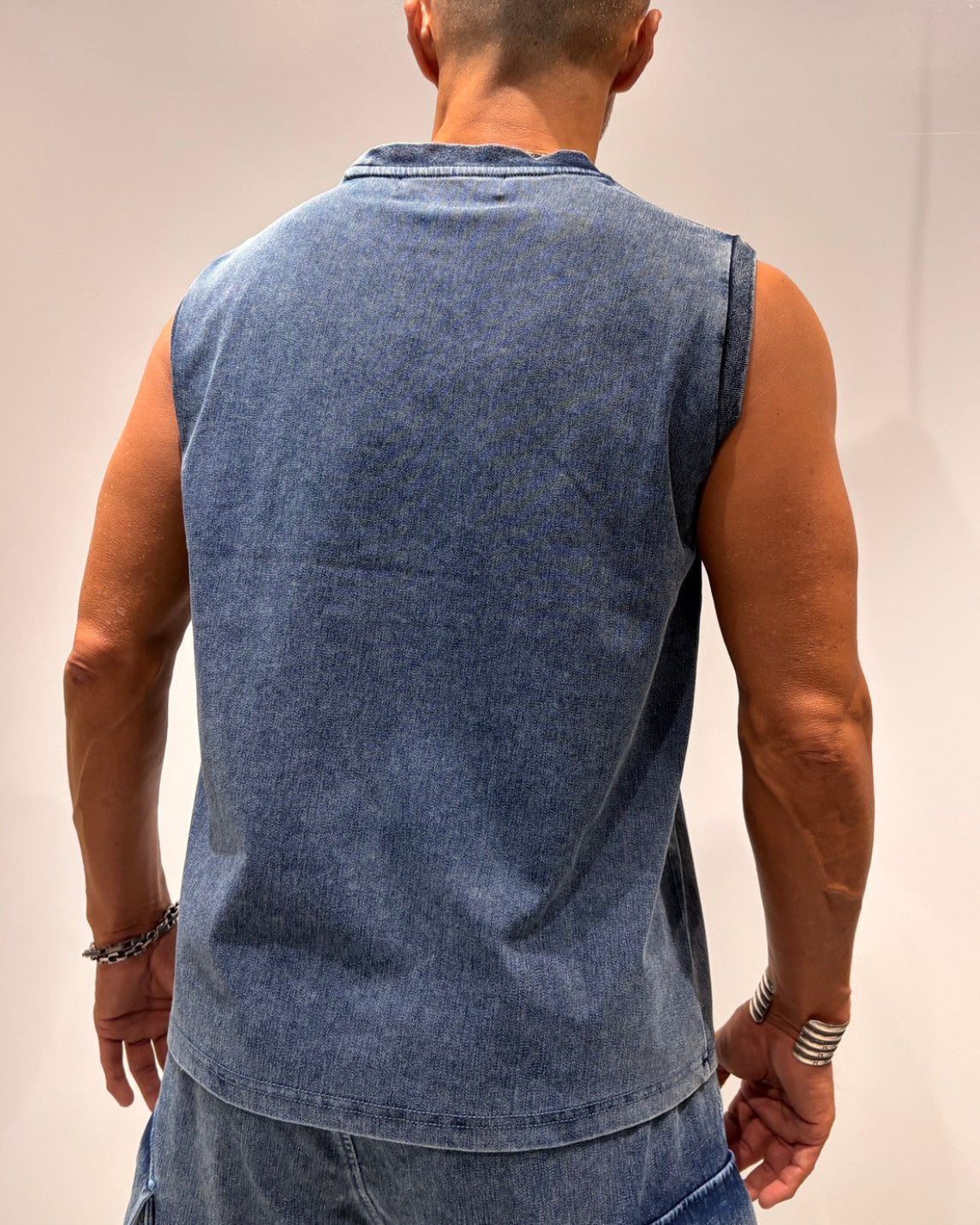 デニムノースリーブ MEN