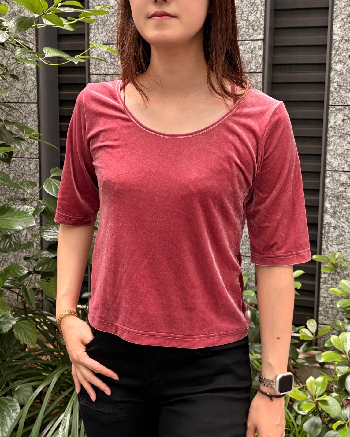 WOMEN 165cm ピンク/サイズF着用