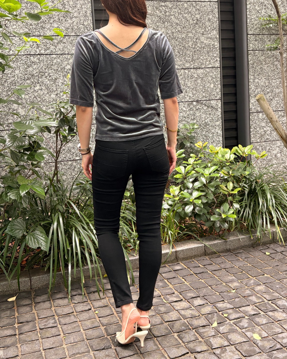 ベロア2WAYトップス WOMEN