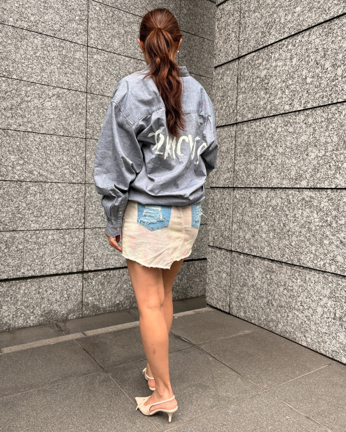 ムラ染スカパン WOMEN