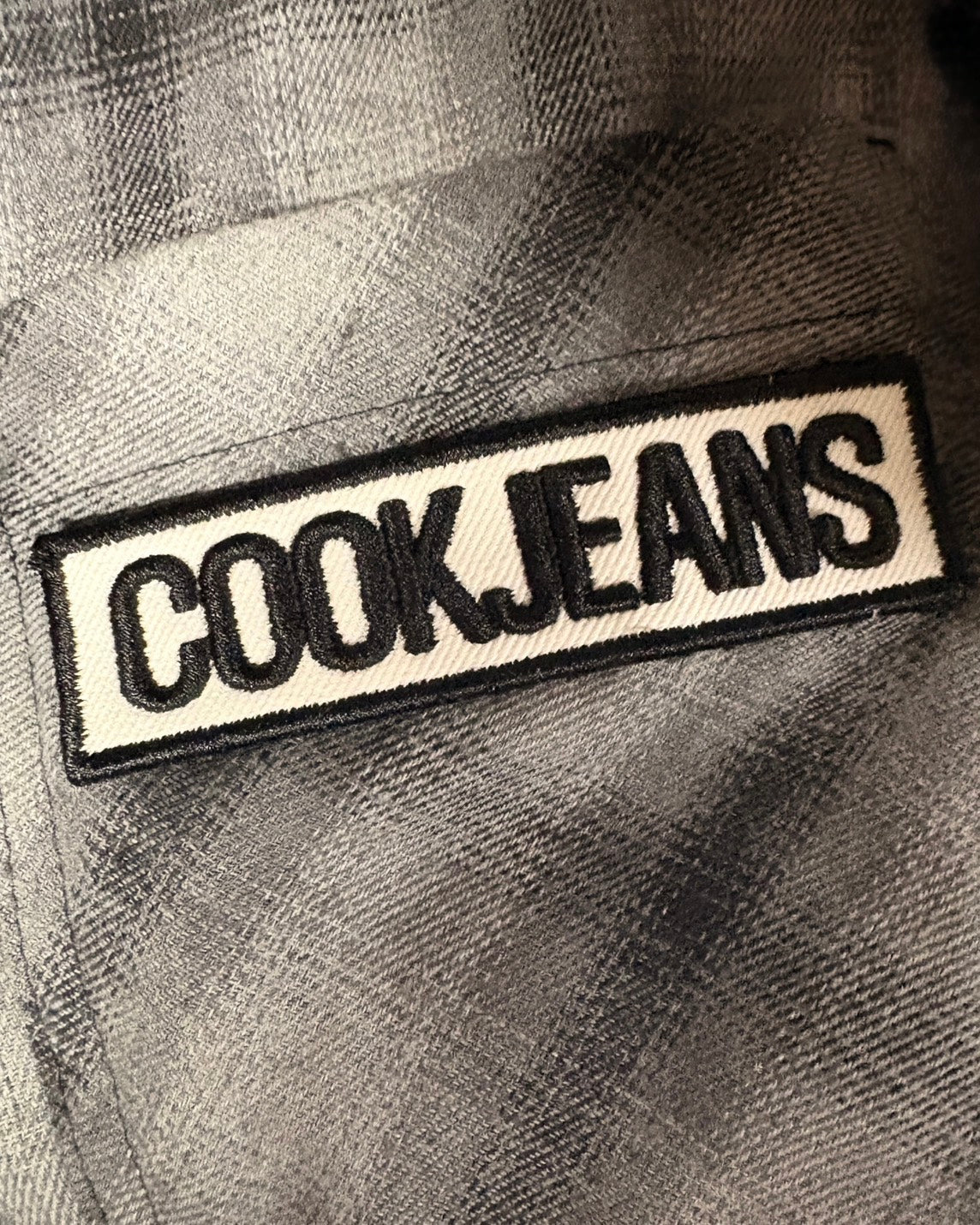 CJワッペンチェックシャツ MEN