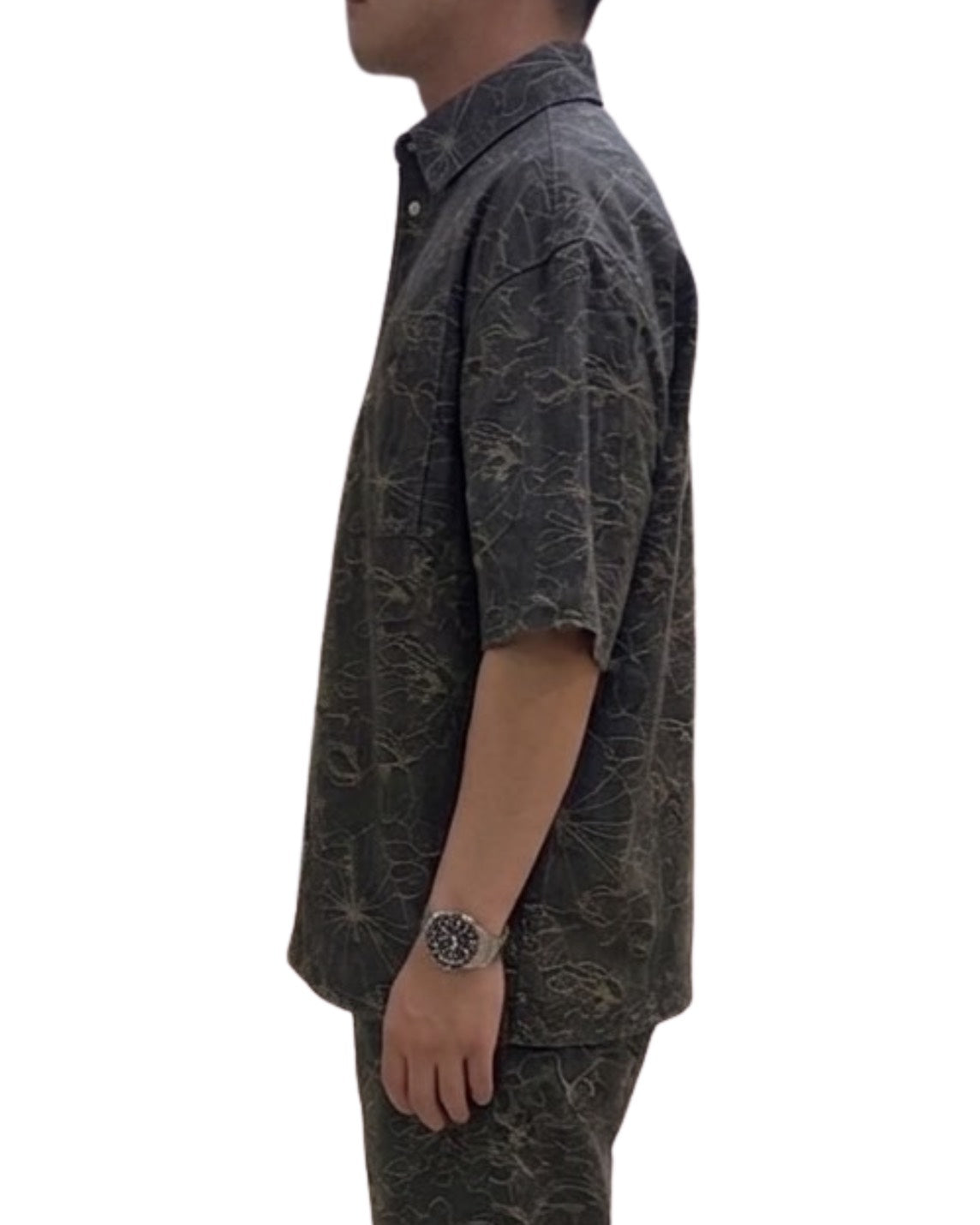 フラワーデニムシャツ MEN