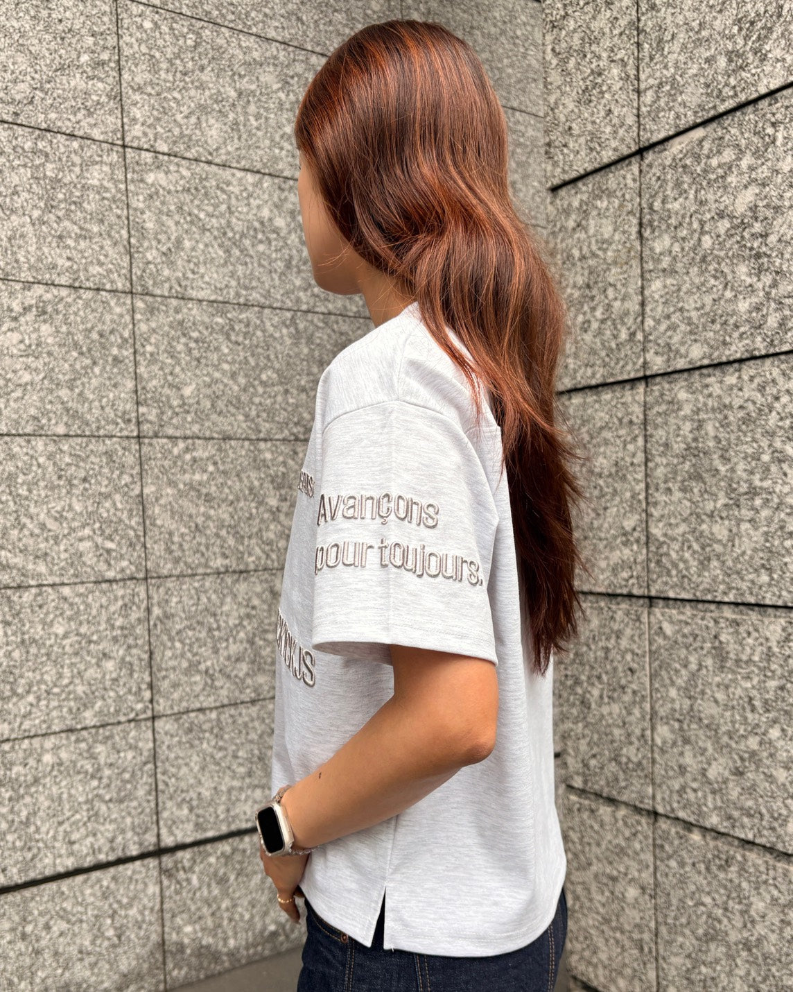 【再入荷】3Dランダム刺繡T WOMEN
