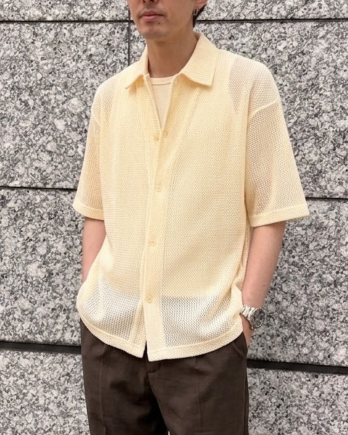MEN 170cm オフ/サイズF着用