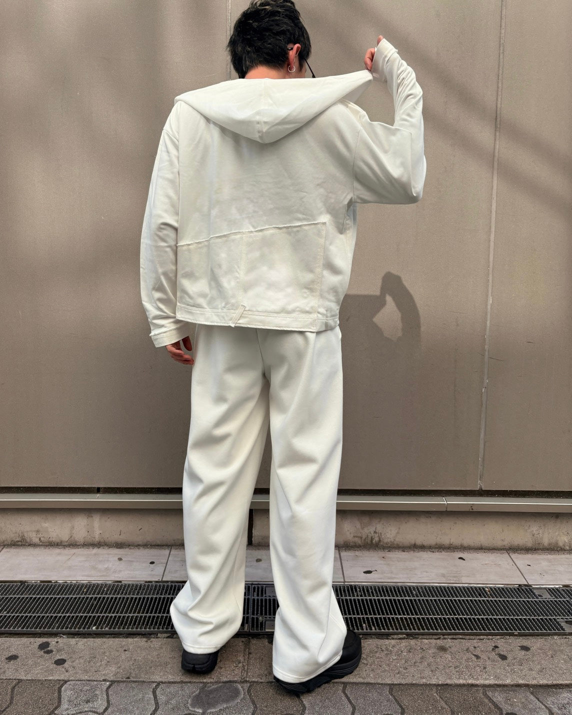 デニムドッキングZIPパーカー MEN
