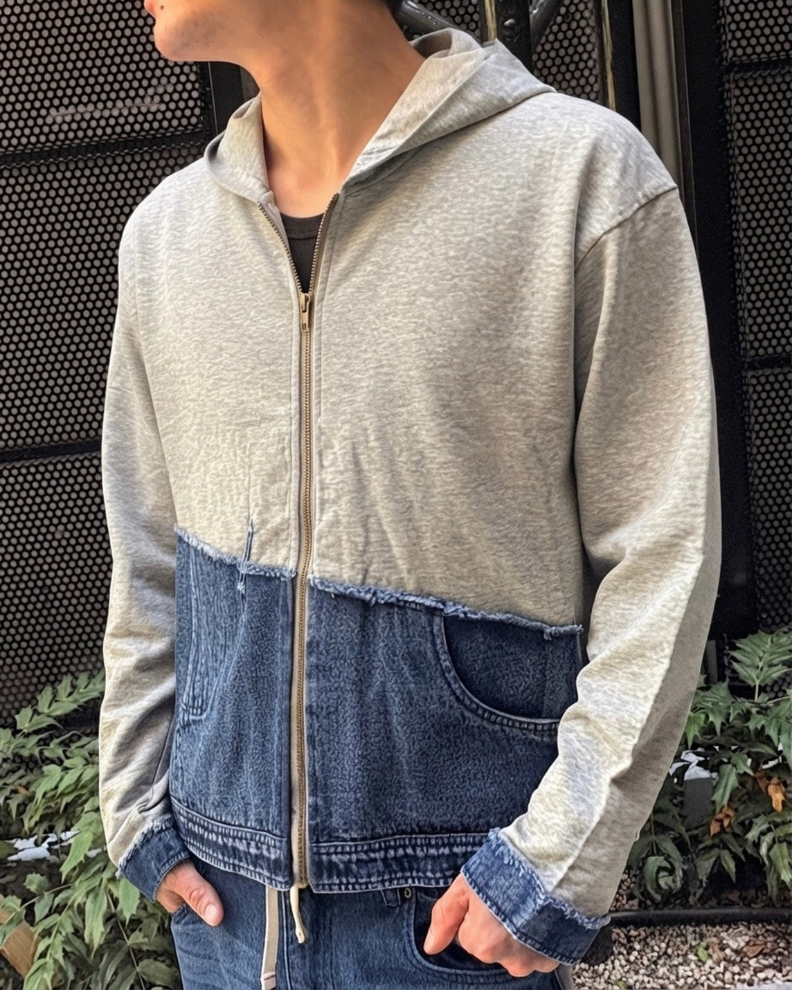 MEN 171cm グレー/サイズF着用