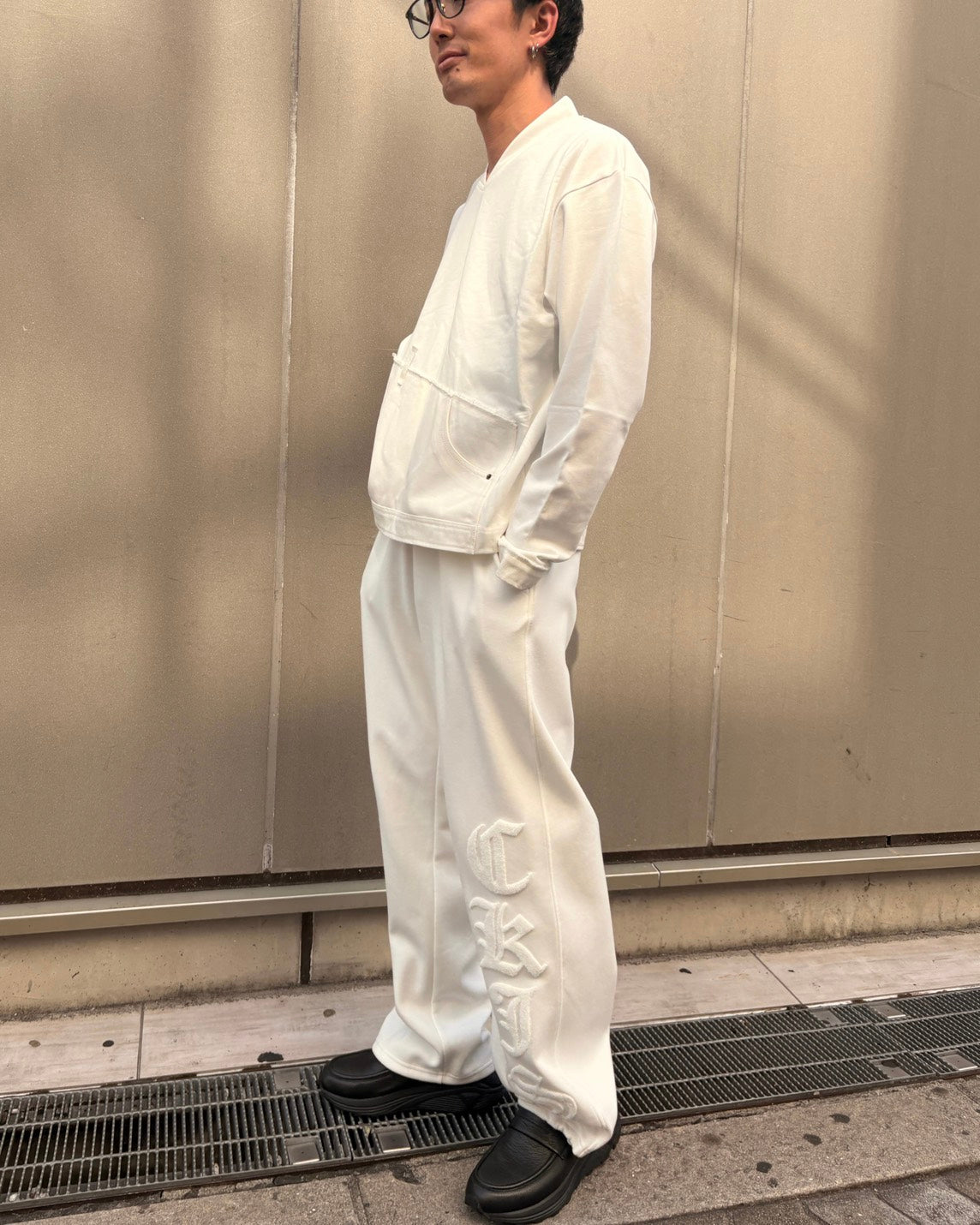 デニムドッキングプルオーバー MEN