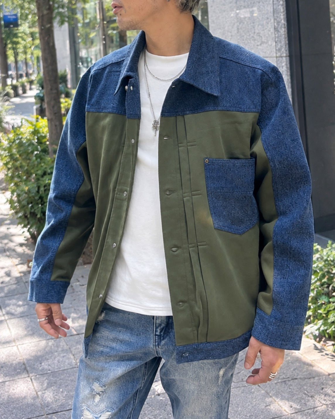 MEN 171cm カーキ/サイズ2着用