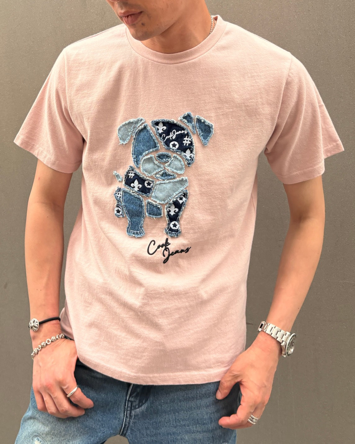 MEN 171cm ライトピンク/サイズ1着用