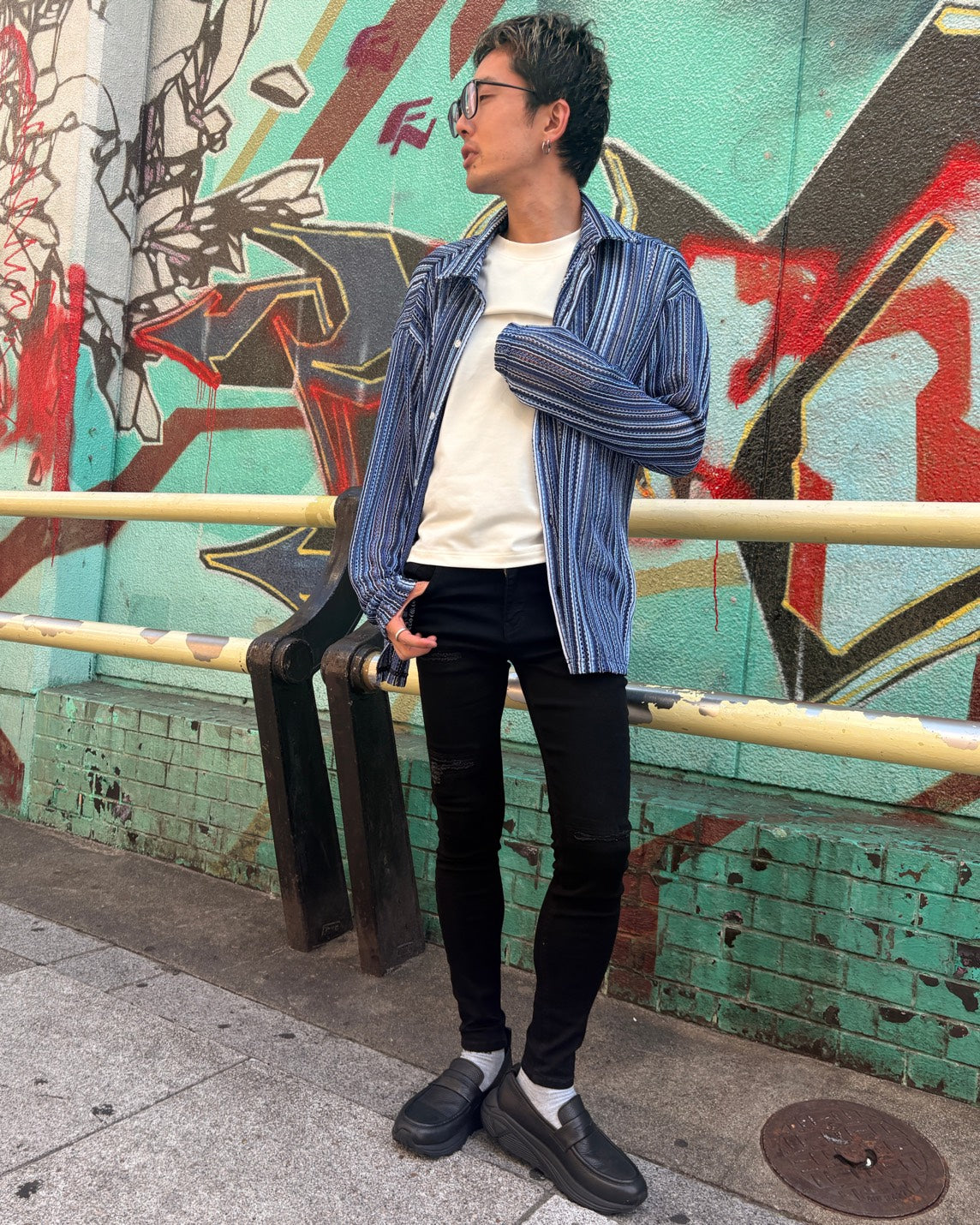 バルファ編みシャツ UNISEX