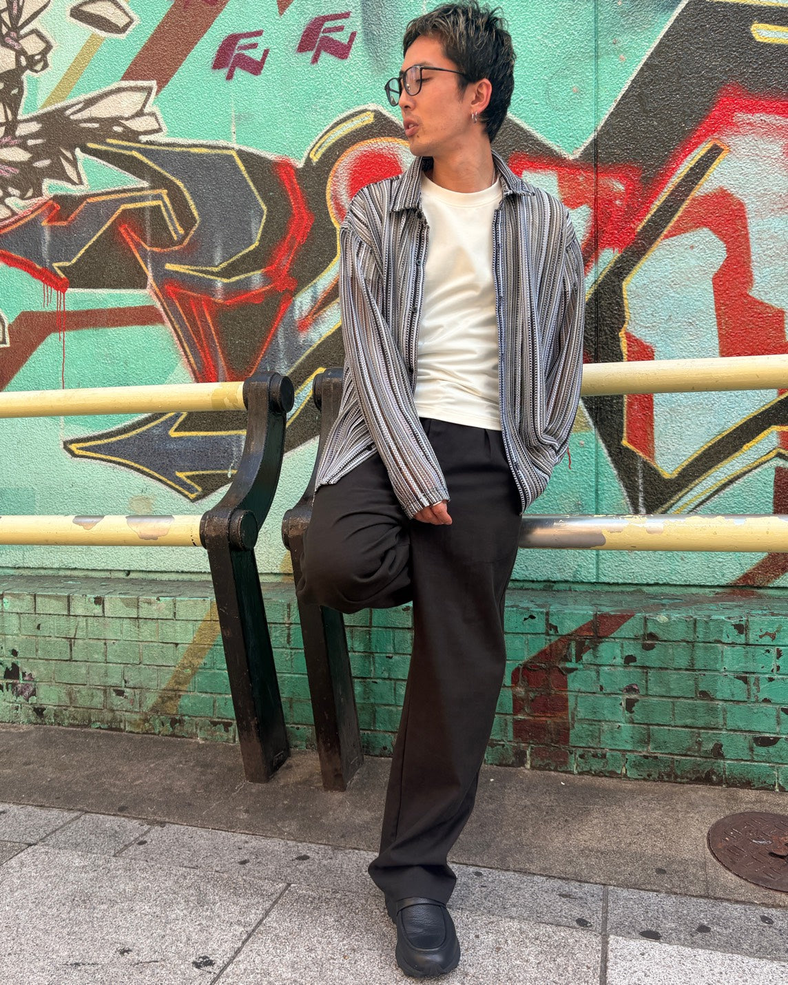 バルファ編みシャツ UNISEX