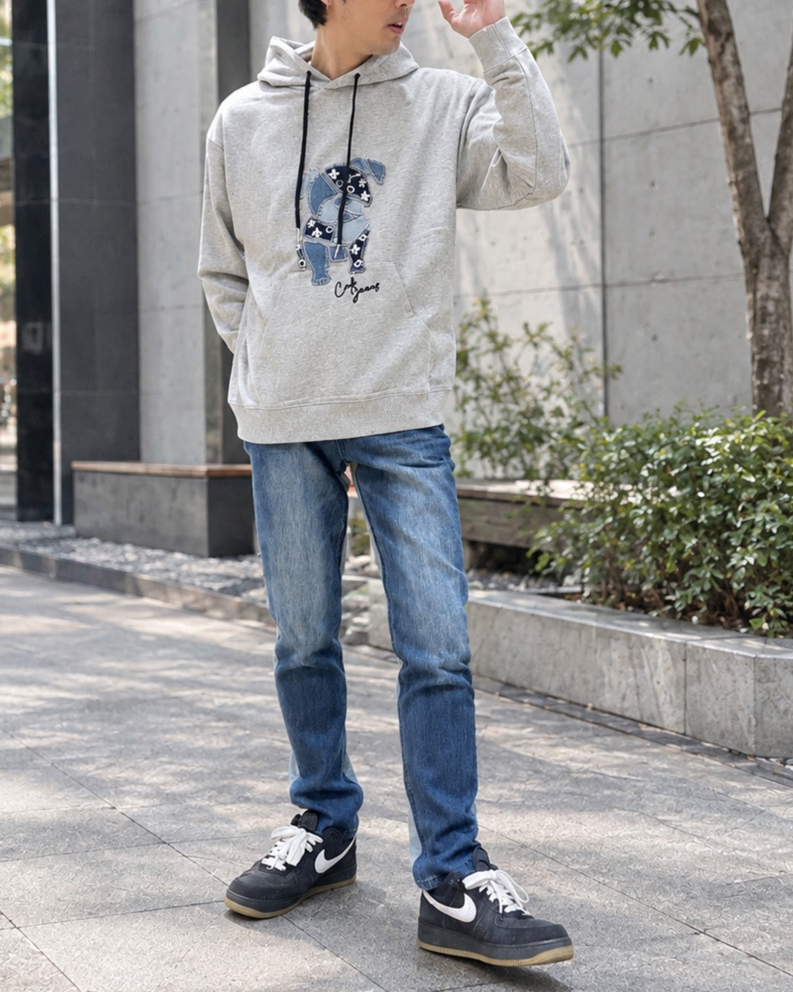 DENIM-DOGパーカー UNISEX