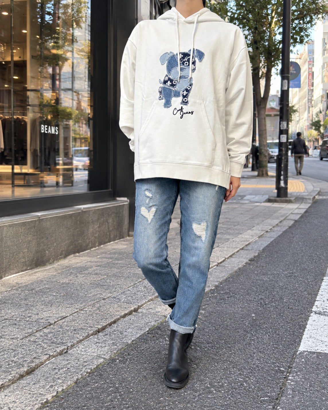 DENIM-DOGパーカー UNISEX