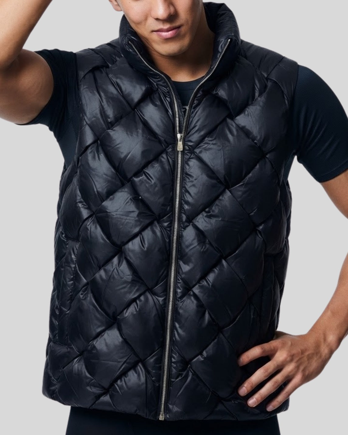 MEN 178cm ブラック/Mサイズ着用