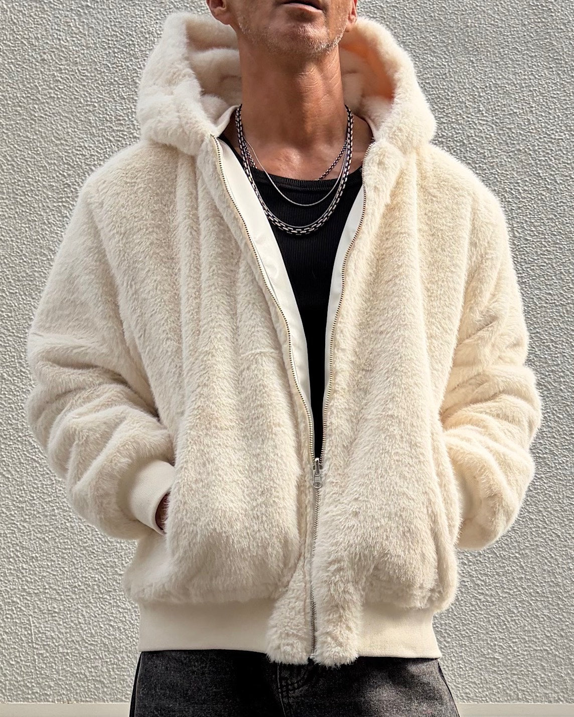 MEN 175cm  オフ裏/サイズXL着用