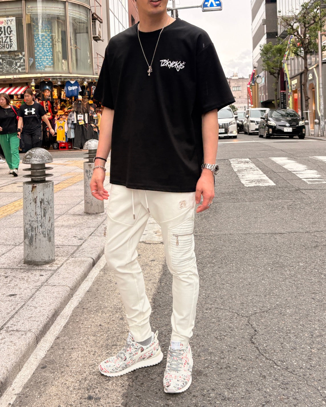 T2KYCKJS3D刺繍Ｔ UNISEX