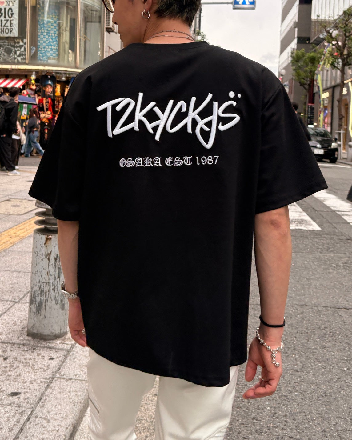 T2KYCKJS3D刺繍Ｔ UNISEX