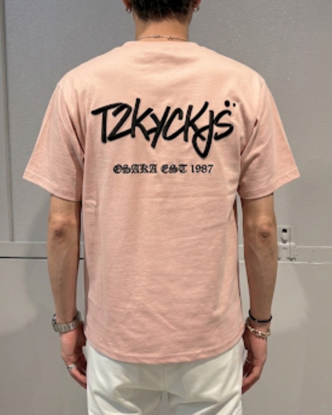 T2KYCKJS3D刺繍Ｔ UNISEX