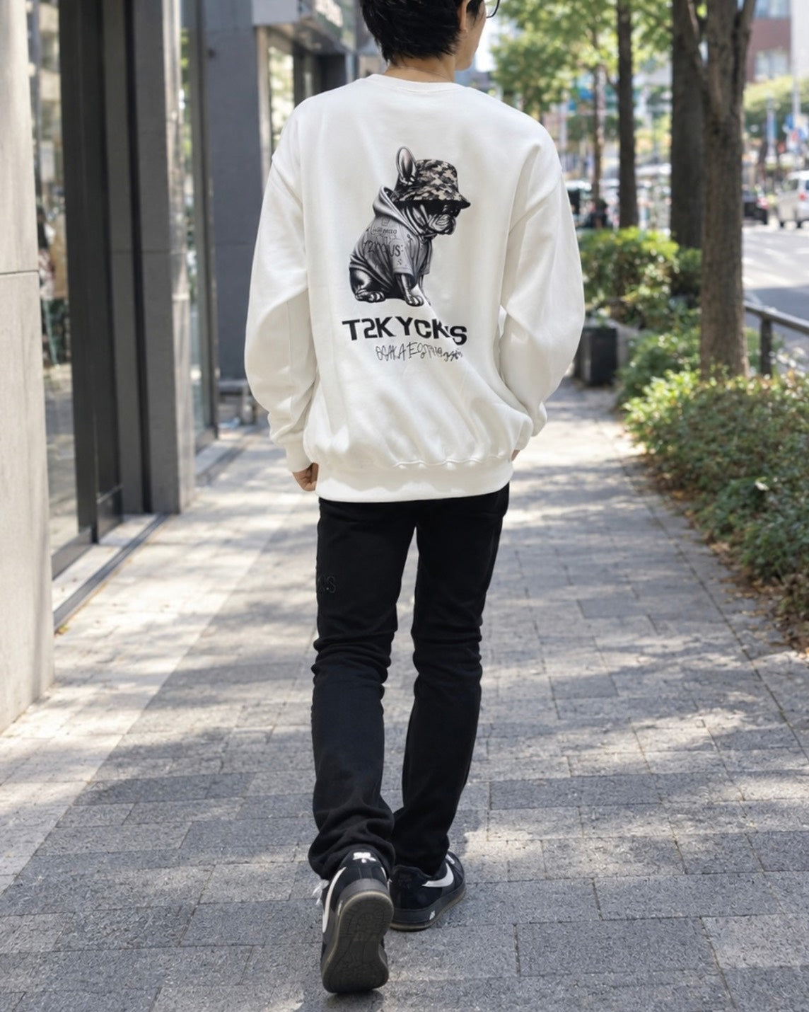 CJDOGプリントスウェット UNISEX
