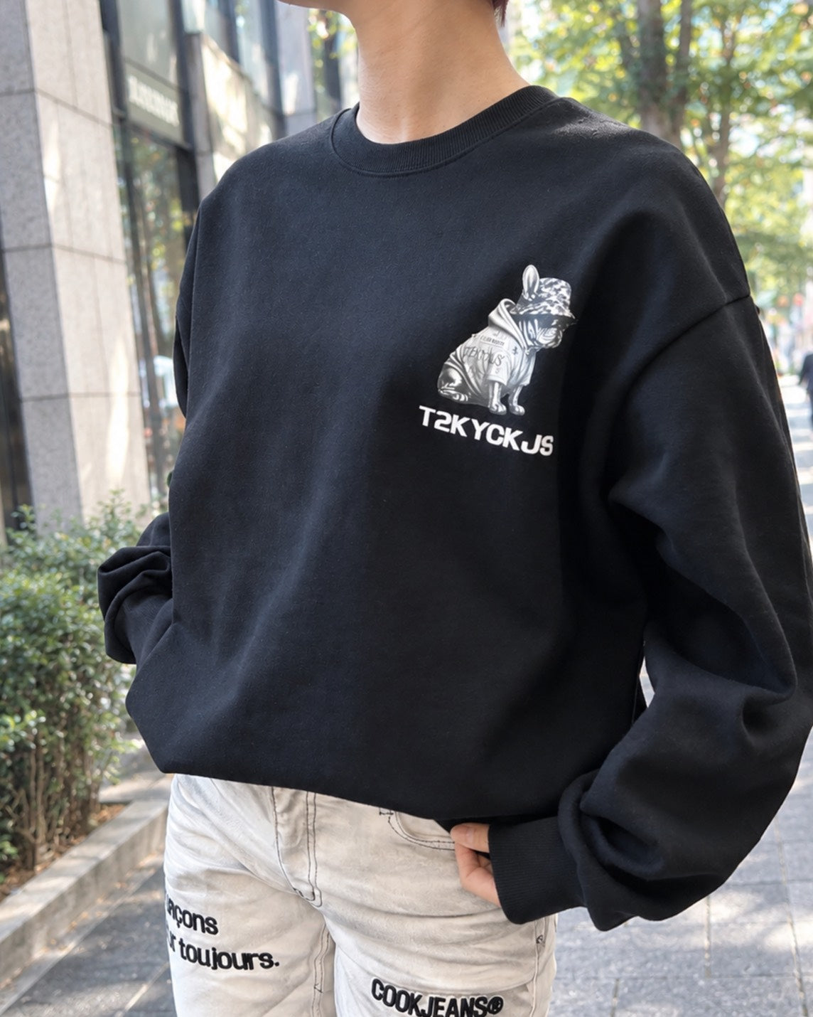 CJDOGプリントスウェット UNISEX